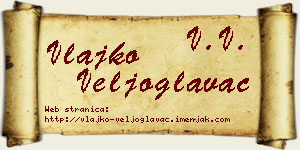 Vlajko Veljoglavac vizit kartica